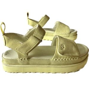 UGG Goldenstar Platform Sandals Velcro